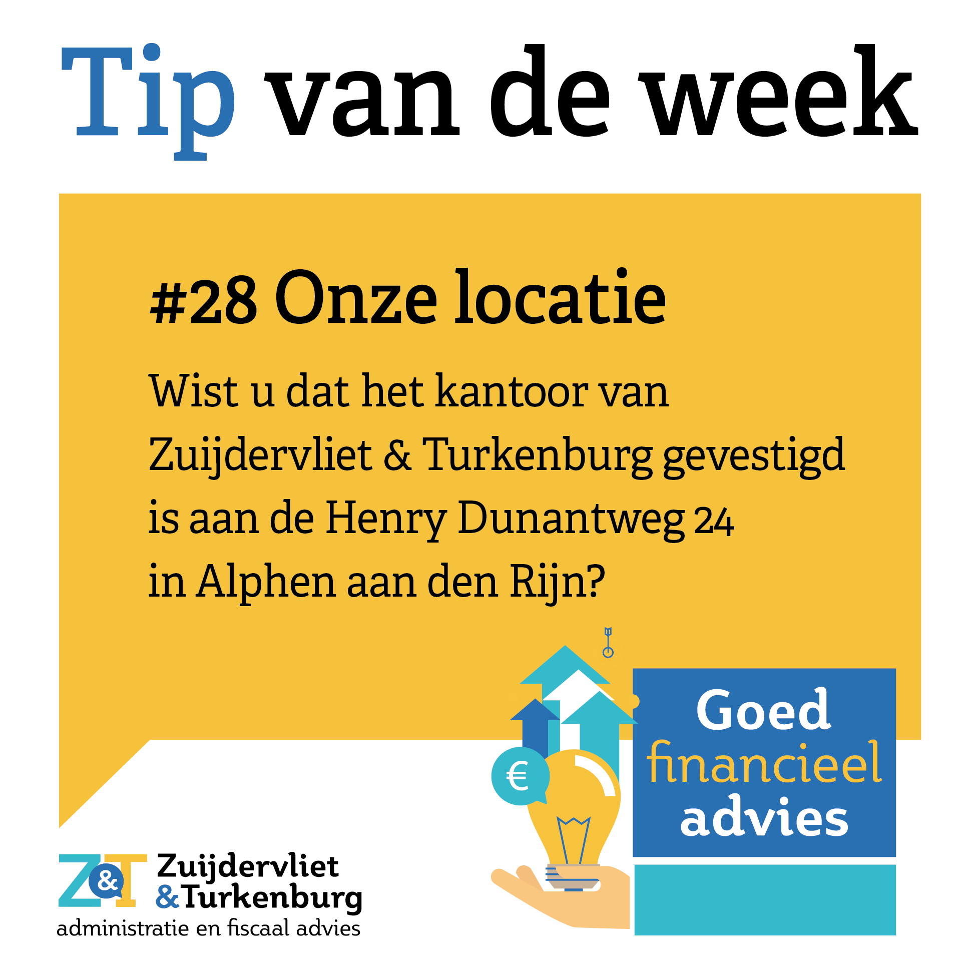 Tip Van De Week #28